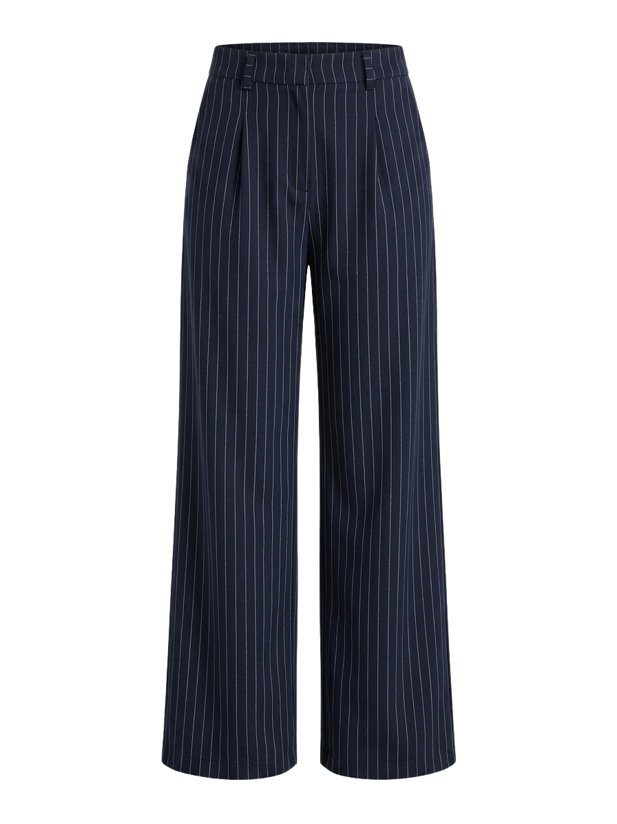 women's pinstriped pants