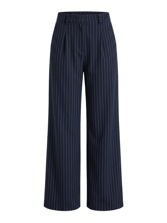 women's pinstriped pants