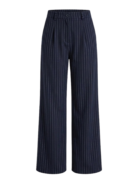 women's pinstriped pants