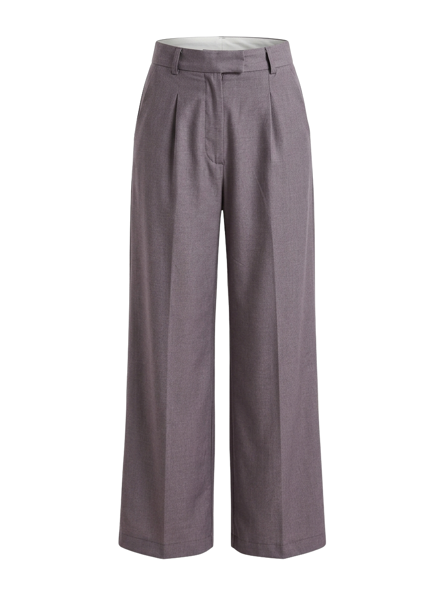 Grey women's tailored pants