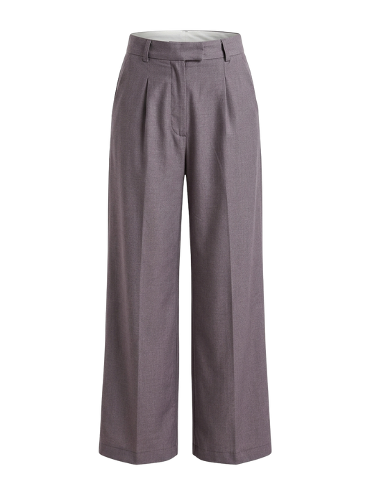 Grey women's tailored pants